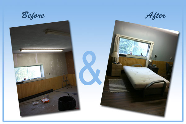 Room Before and After