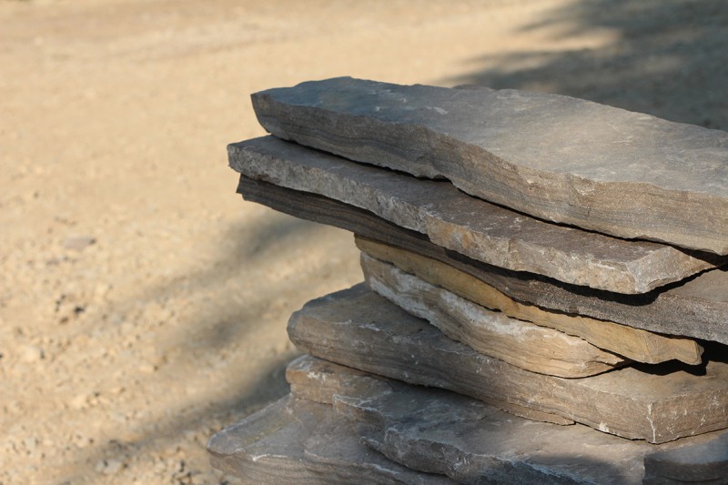 Flagstone detail